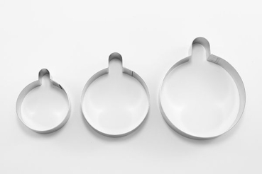 Cookie Cutter - 3 Christmas Balls